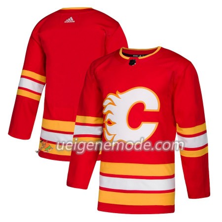 Herren Eishockey Calgary Flames Trikot Blank Adidas Alternate 2018-19 Authentic